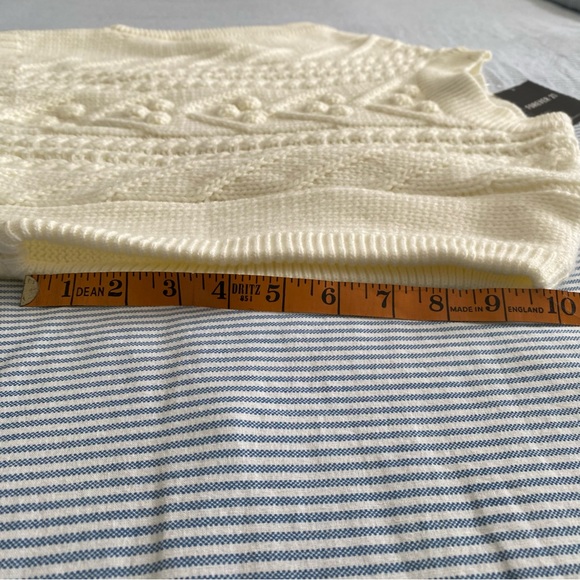 Forever 21 Chunky Knit Oversized Boxy Sweater Vest - Picture 10 of 10